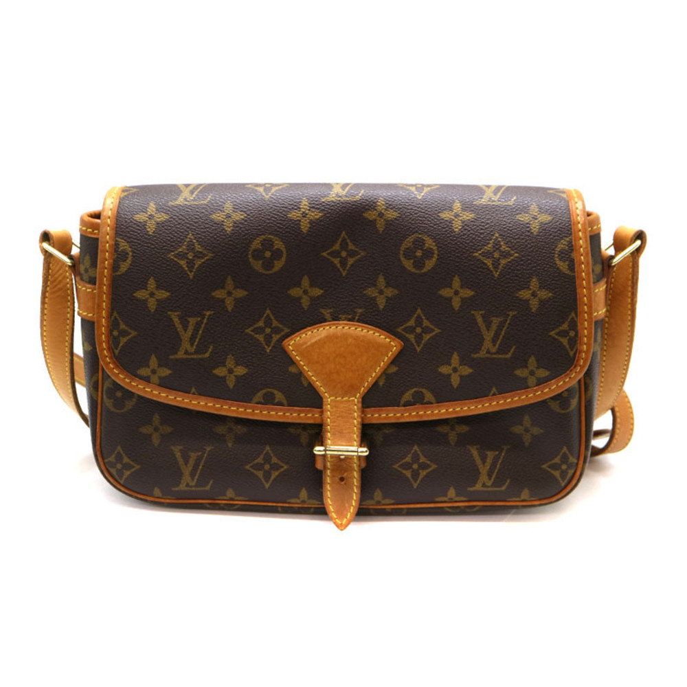 LOUIS VUITTON Sologne Shoulder Bag Monogram Canvas Brown LV
